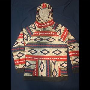 Men’s Aztec Southwestern Print Hoodie